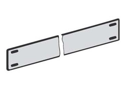 Stabilizační boční desky 50x5 cm - sv šedé